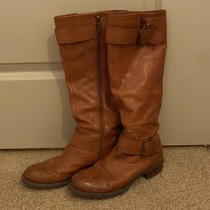 Franco Sarto leather riding boots